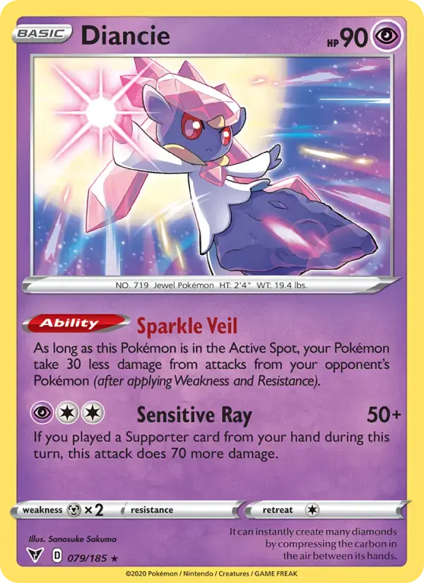 Diancie #79 — Vivid Voltage