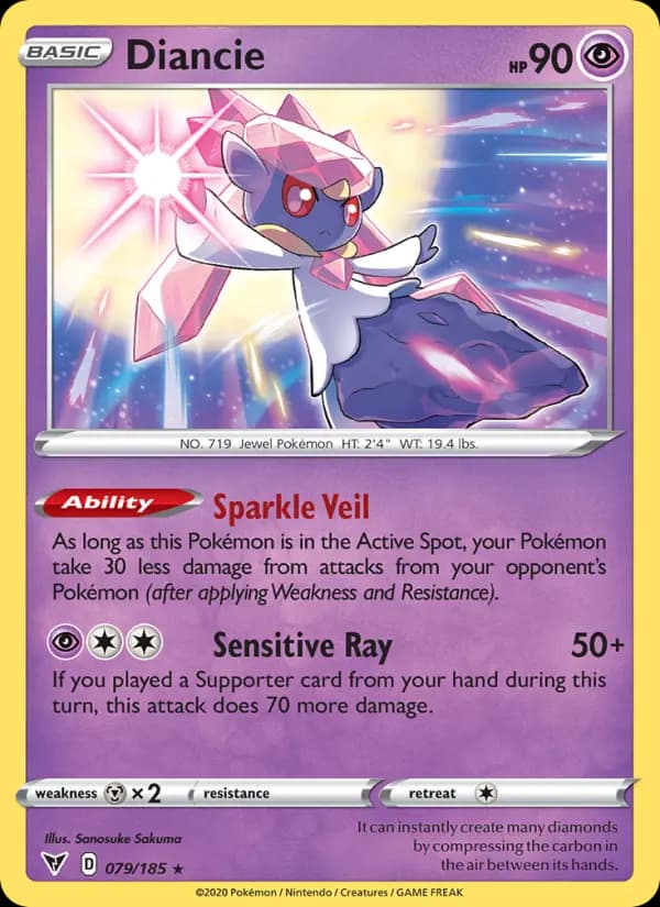 Diancie #79 — Vivid Voltage