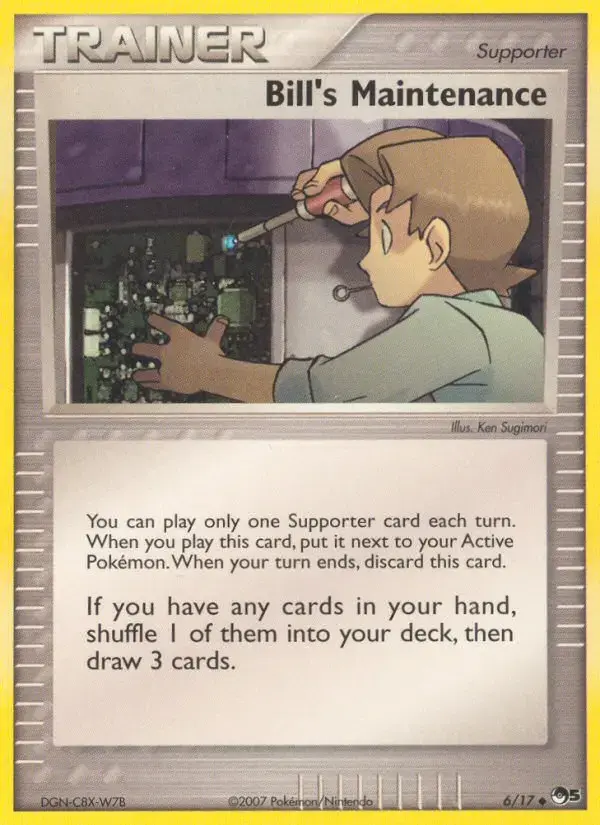 Bill's Maintenance #6 — POP 5