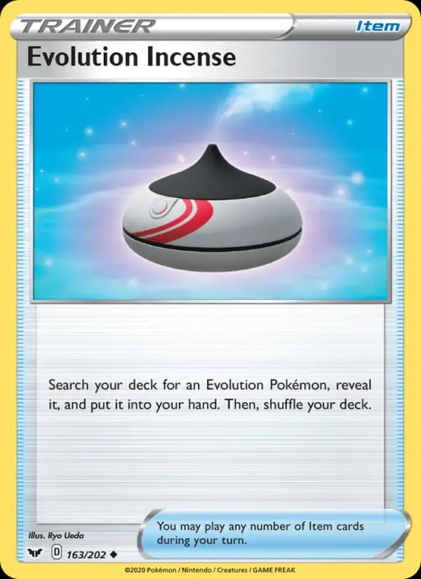 Evolution Incense #163 — Sword & Shield