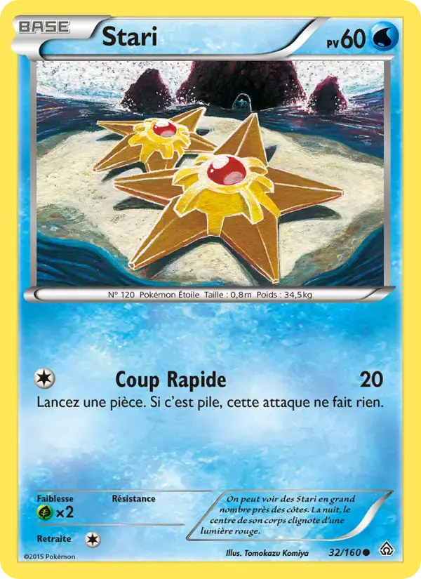 Carte Pokémon Stari #32 — Primo-Choc