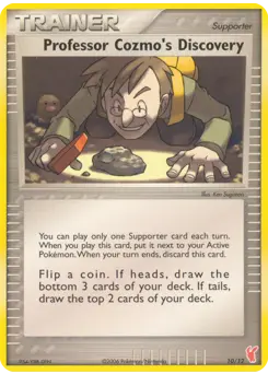 Professor Cozmo's Discovery #10 — EX Trainer Kit 2 (Plusle)