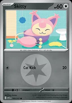 Skitty #165 Non Holo — Ascended Heroes