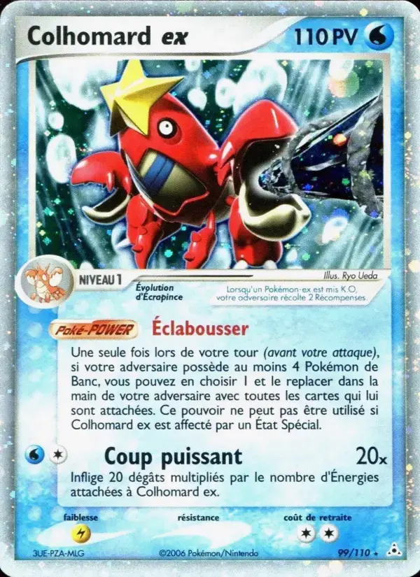 Carte Pokémon Colhomard ex #99 — Fantômes Holon