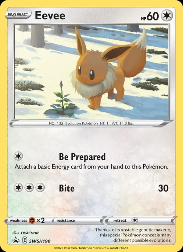 Eevee #SWSH190 — Sword & Shield Promos