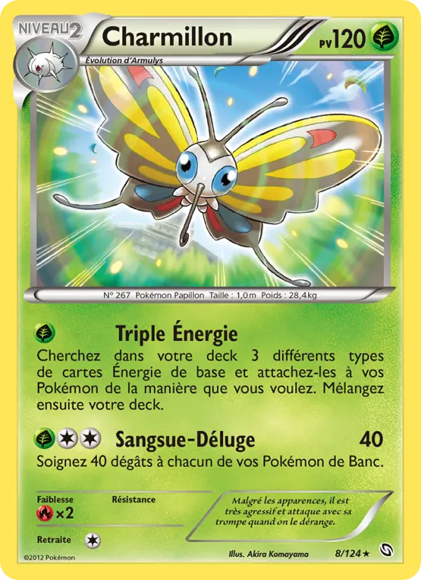 Carte Pokémon Charmillon #8 — Dragons Exaltés