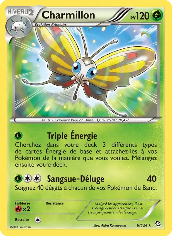 Carte Pokémon Charmillon #8 — Dragons Exaltés