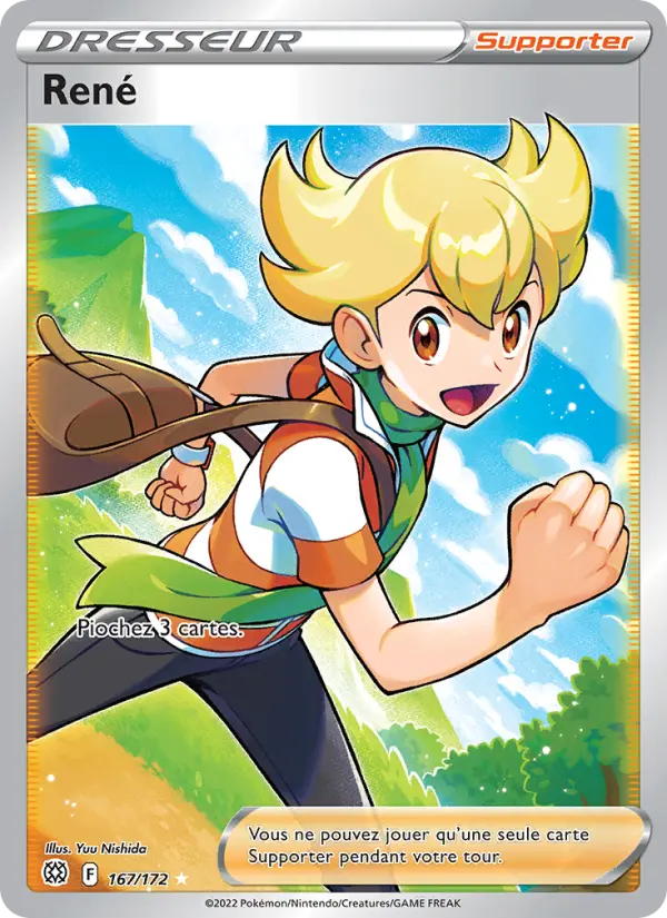 Carte Pokémon René #167 — Stars Étincelantes