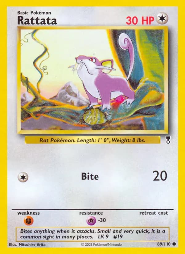 Rattata #89 — Legendary Collection