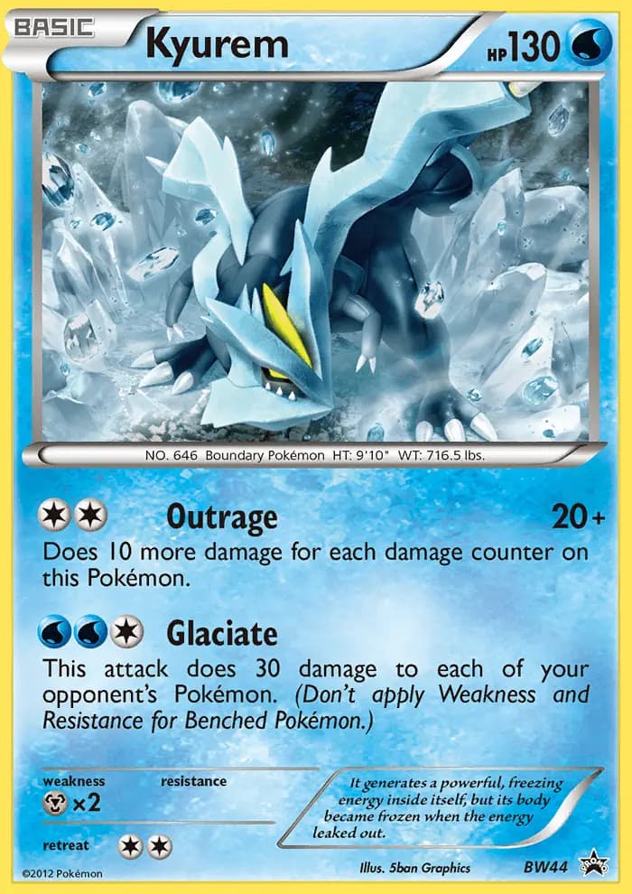 Kyurem #BW44 — Black & White Promos