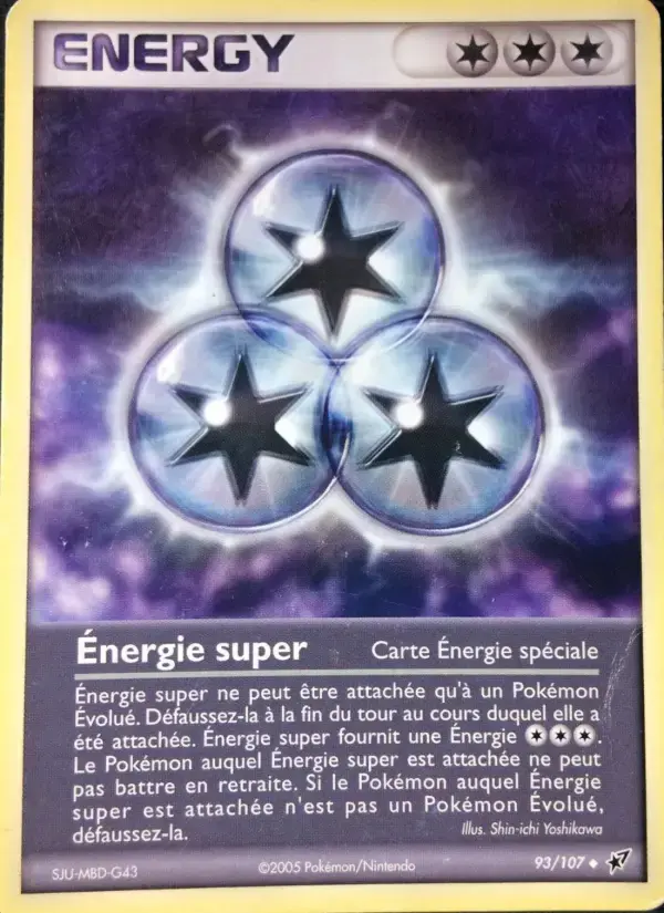 Carte Pokémon Énergie super #93 — Deoxys