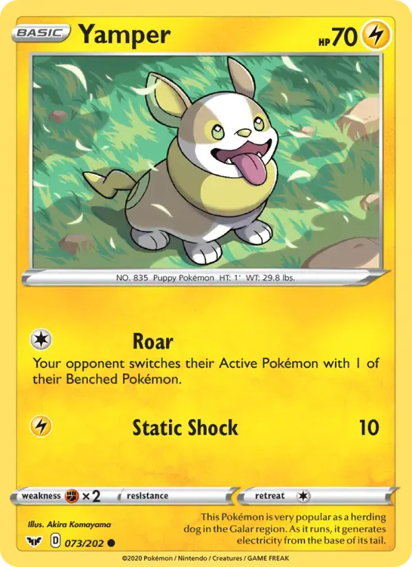 Yamper #73 — Sword & Shield