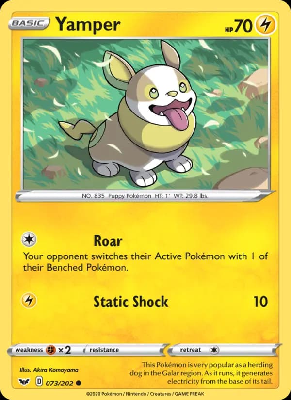 Yamper #73 — Sword & Shield