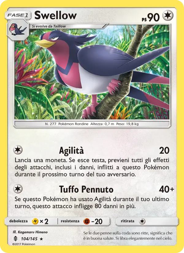 Carte Pokémon Hélédelle #104 — Gardiens Ascendants