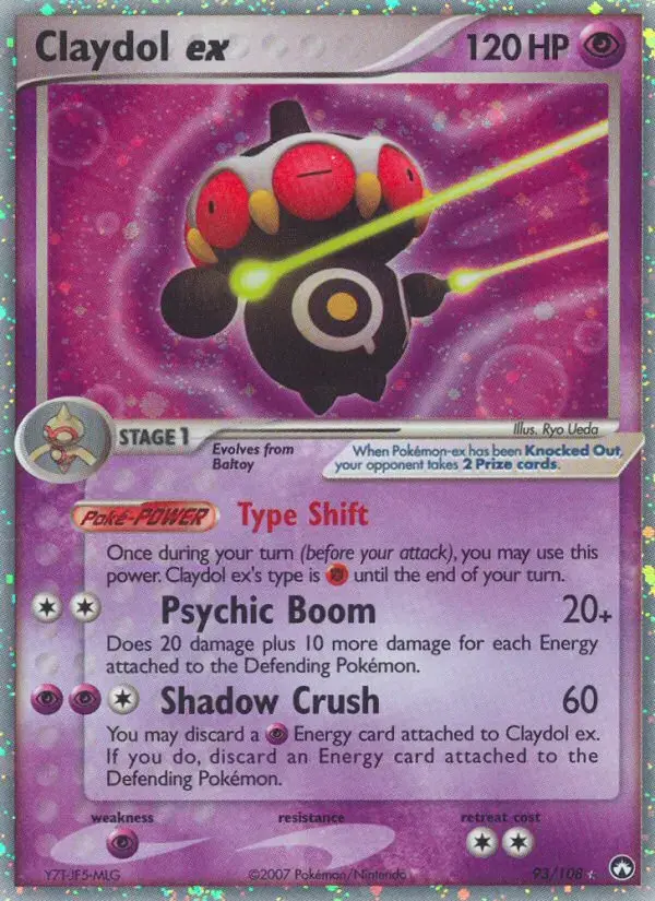 Claydol ex #93 — Power Keepers