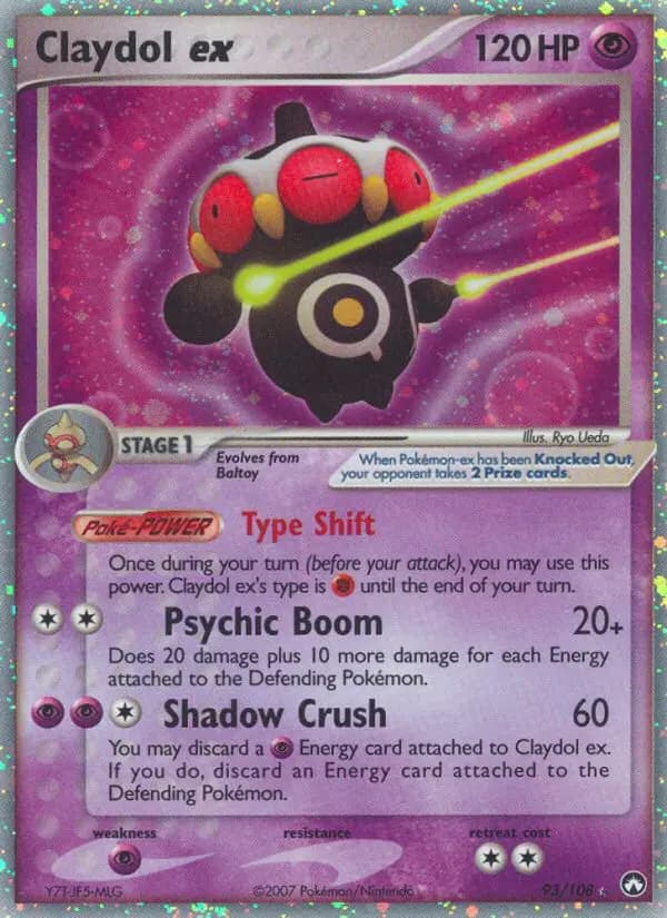 Claydol ex #93 — Power Keepers
