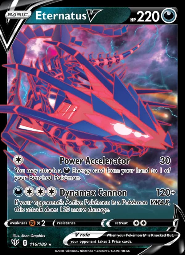 Eternatus V #116 — Darkness Ablaze