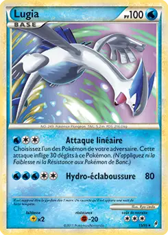 Carte Pokémon Lugia #15 — L'Appel des Légendes