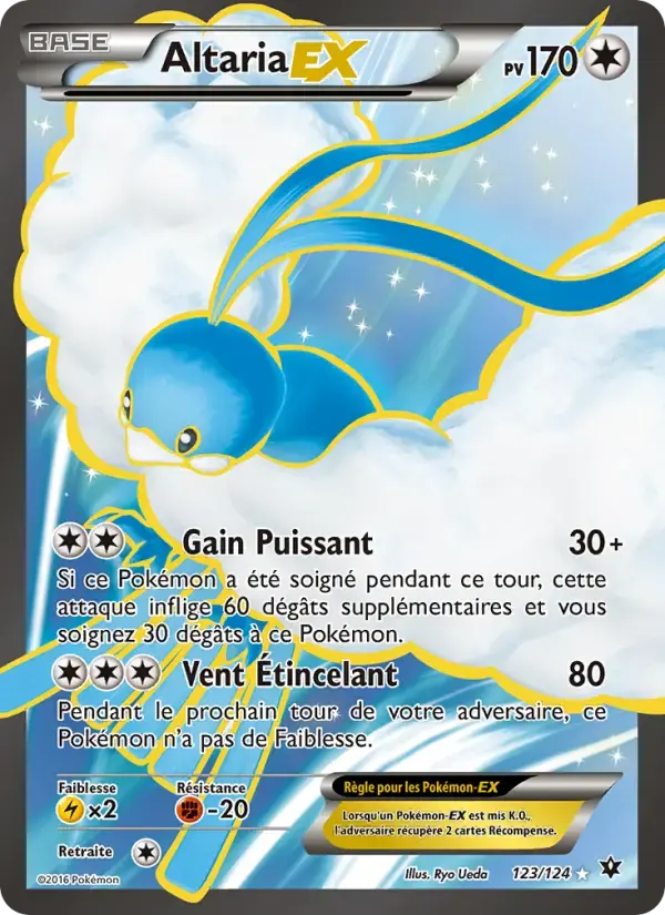 Carte Pokémon Altaria EX #123 — Impact des Destins
