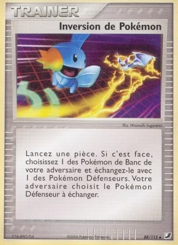 Carte Pokémon Inversion de Pokémon #88 — Forces Cachées