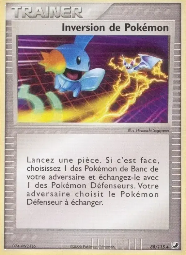 Carte Pokémon Inversion de Pokémon #88 — Forces Cachées