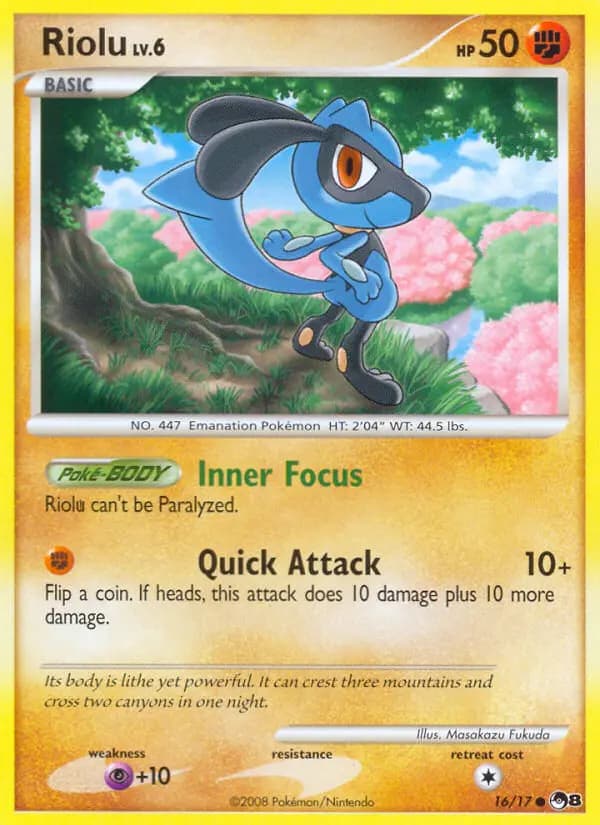 Riolu #16 — POP 8