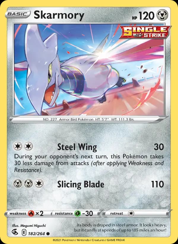 Skarmory #182 — Fusion Strike