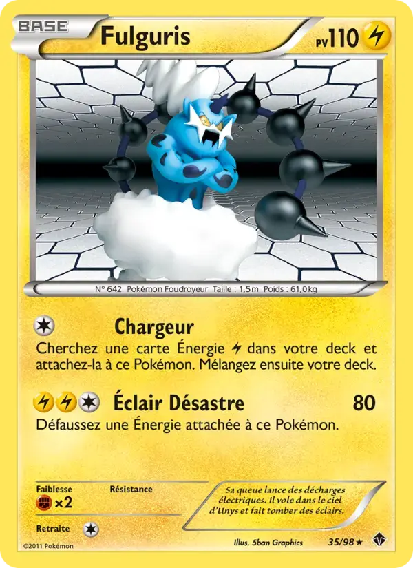 Carte Pokémon Fulguris #35 — Pouvoirs Émergents