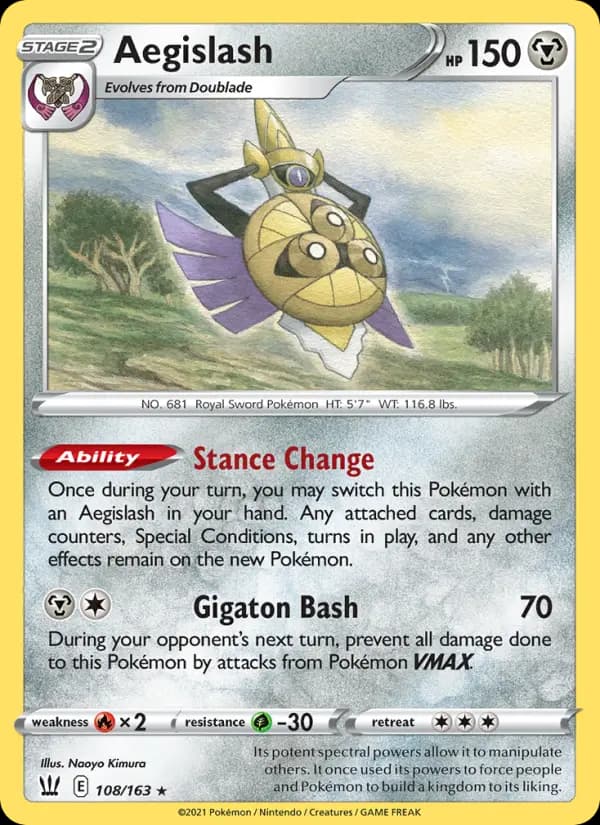 Aegislash #108 — Battle Styles