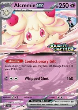 Alcremie ex #075 Stamp — Journey Together