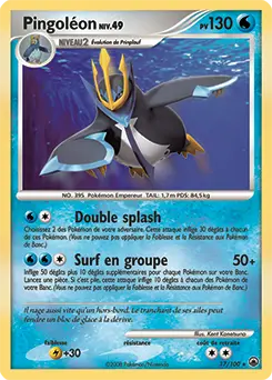 Carte Pokémon Pingoléon #17 — Aube Majestueuse