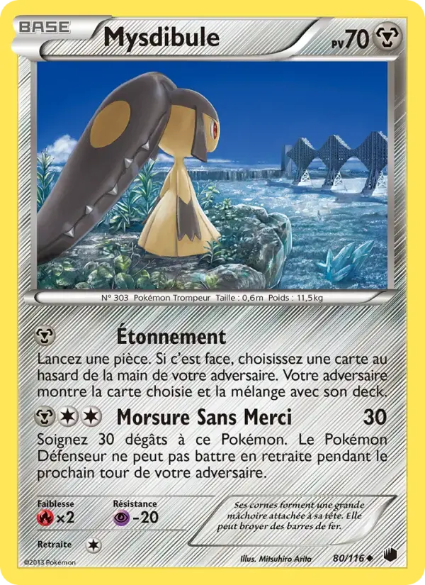 Carte Pokémon Mysdibule #80 — Glaciation Plasma