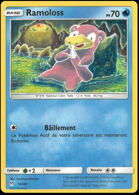 Carte Pokémon Ramoloss #14 — 2019 Promo McDonald's