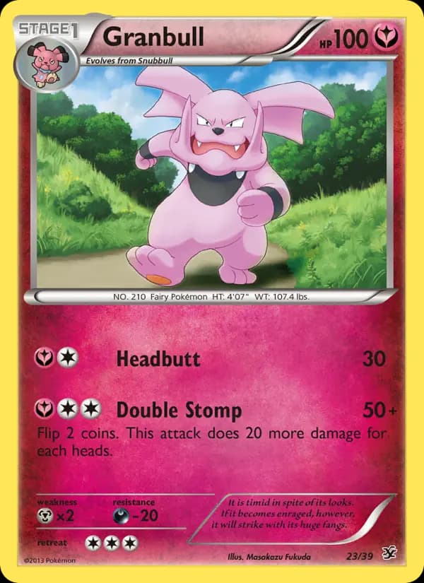 Granbull #23 — Kalos Starter Set