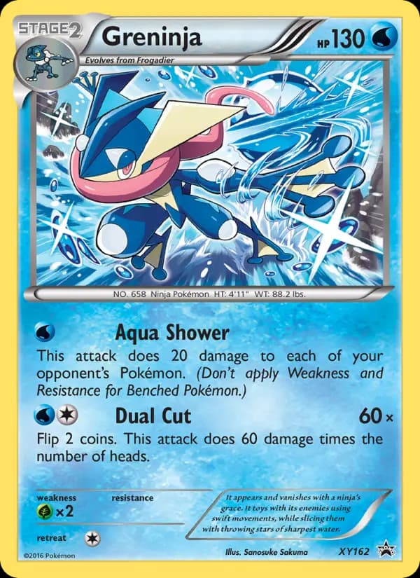 Greninja #XY162 — XY Promos