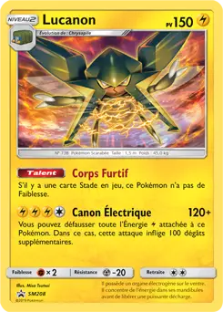 Carte Pokémon Lucanon #SM208 — Promos Soleil et Lune
