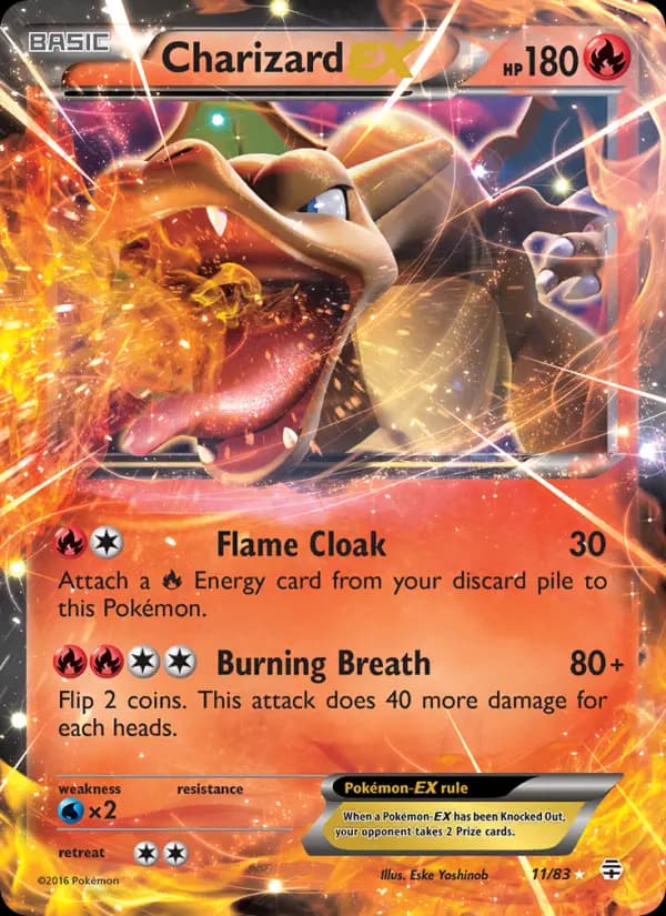 Charizard EX #11 — Generations