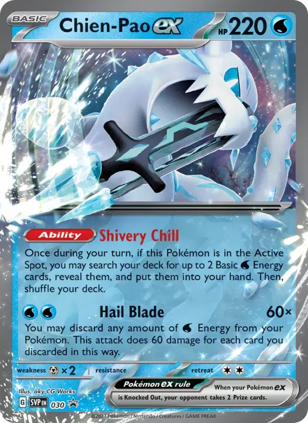 Chien-Pao ex #030 — Scarlet & Violet Promos
