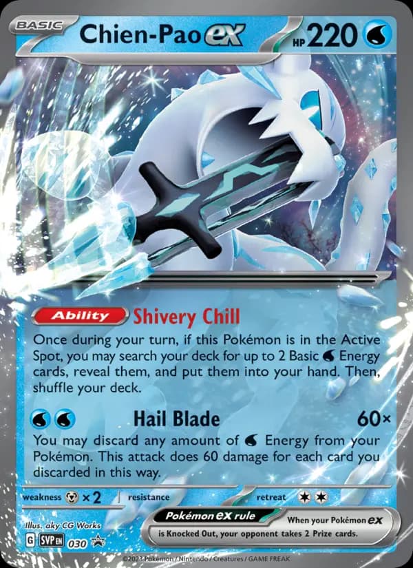 Chien-Pao ex #030 — Scarlet & Violet Promos