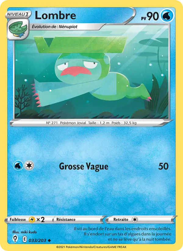 Carte Pokémon Lombre #33 — Évolution Céleste