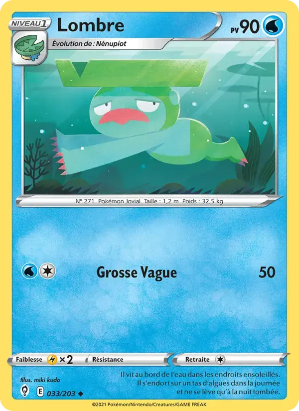 Carte Pokémon Lombre #33 — Évolution Céleste