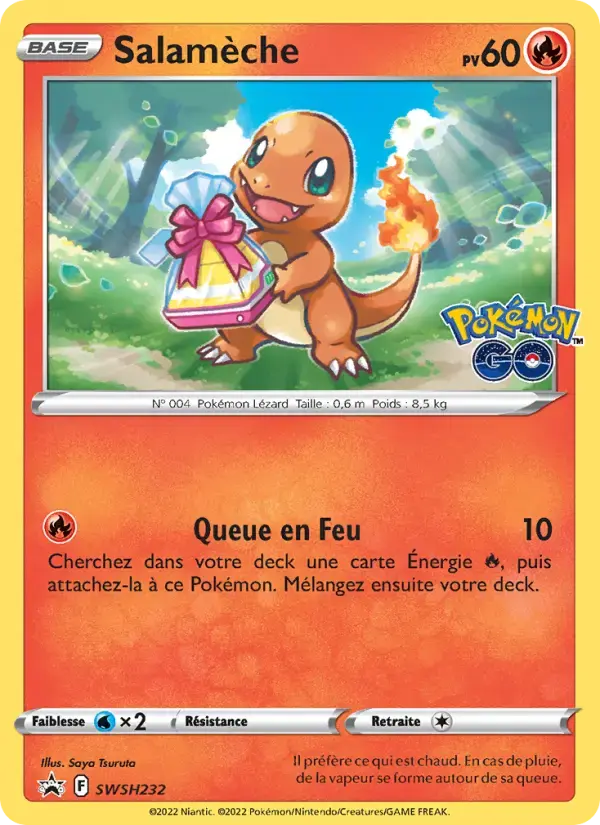 Carte Pokémon Salamèche #SWSH232 — Promos Épée et Bouclier