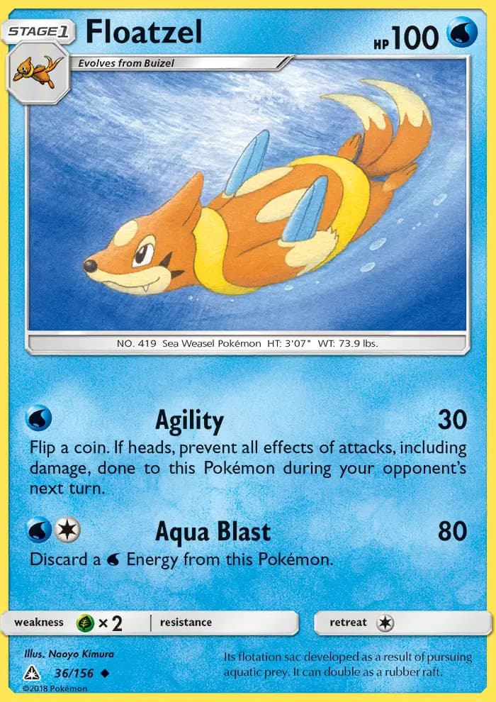Floatzel #36 — Ultra Prism