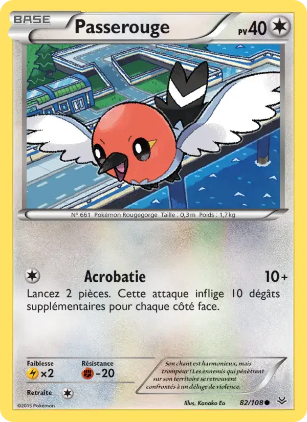 Carte Pokémon Passerouge #82 — Ciel Rugissant