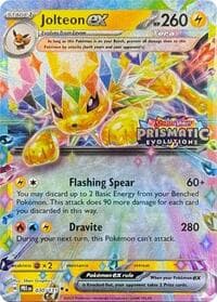 Carte Pokémon Voltali-ex #030 Stamp — Évolutions Prismatiques