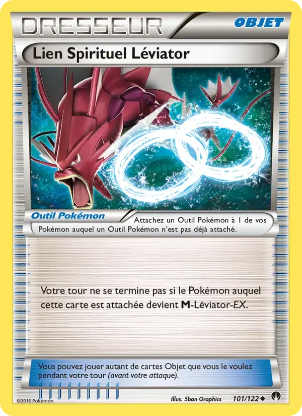 Carte Pokémon Lien Spirituel Léviator #101 — Rupture Turbo