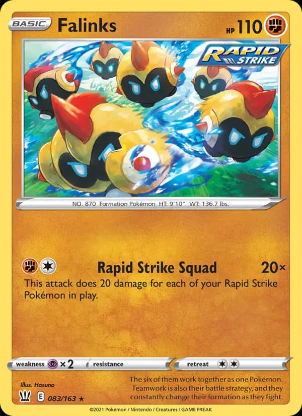Falinks #83 — Battle Styles