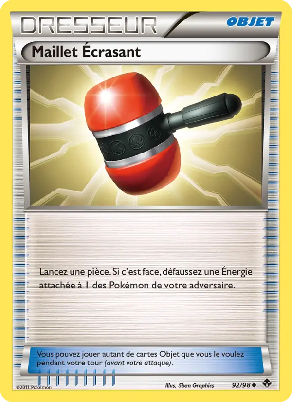 Carte Pokémon Maillet Écrasant #92 — Pouvoirs Émergents