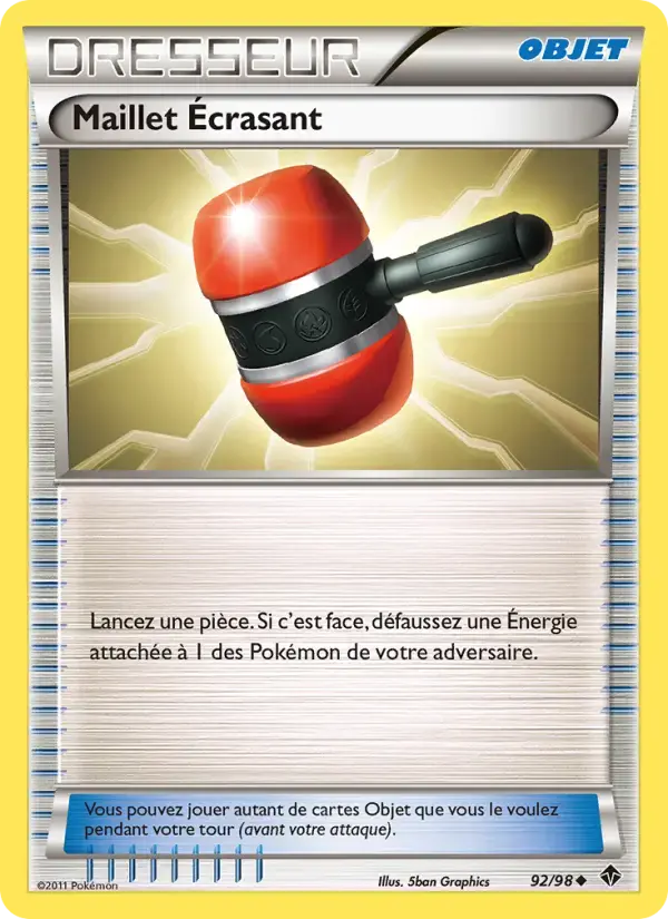 Carte Pokémon Maillet Écrasant #92 — Pouvoirs Émergents