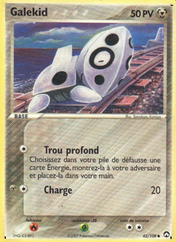 Carte Pokémon Galekid #42 — Gardiens du Pouvoir